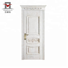 2018 alibaba única porta de madeira design sólido moderno porta de madeira teca